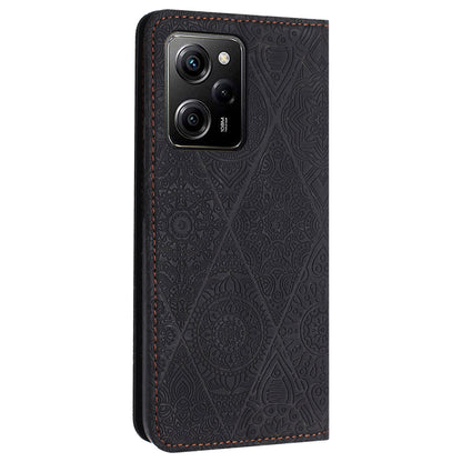 For Xiaomi Redmi Note 12 Pro 5G / 12 Pro Speed 5G / Poco X5 Pro 5G Imprinted PU Leather Phone Case Wallet Stand Cover