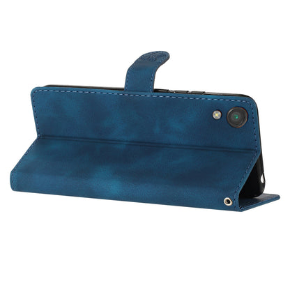 For Sony Xperia L1 Flower Imprint Cover Leather Wallet Stand Shockproof Cell Phone Case