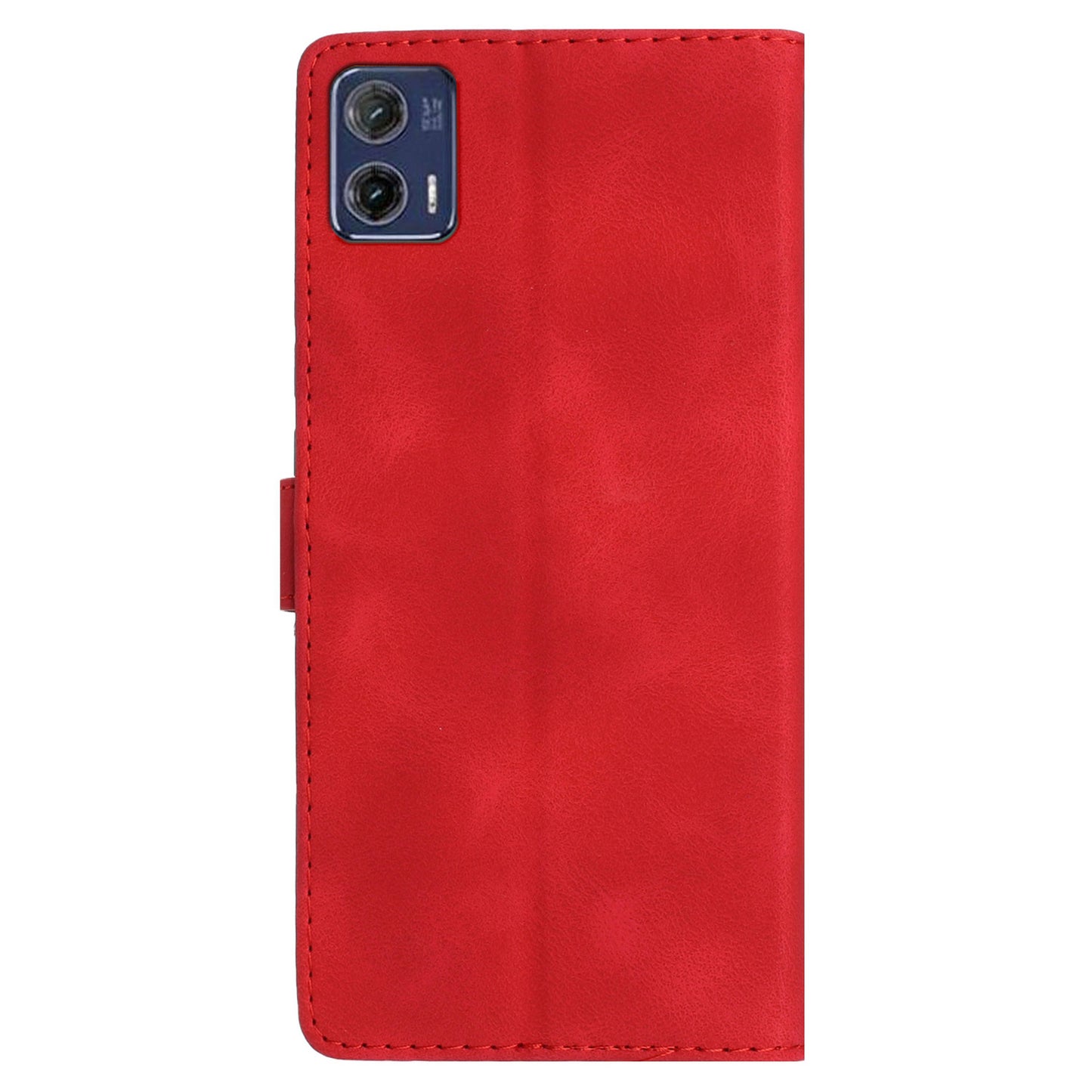 For Motorola Moto G73 5G Anti-Dust Leather Wallet Phone Case Stand Shockproof Imprinted Flower Cover Phone Case