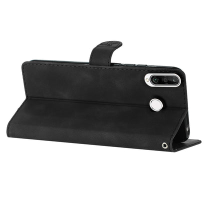 For Huawei P30 Lite / P30 Lite New Edition / nova 4e Phone Cover Imprinted Flower Wallet Stand Shockproof Leather Phone Case