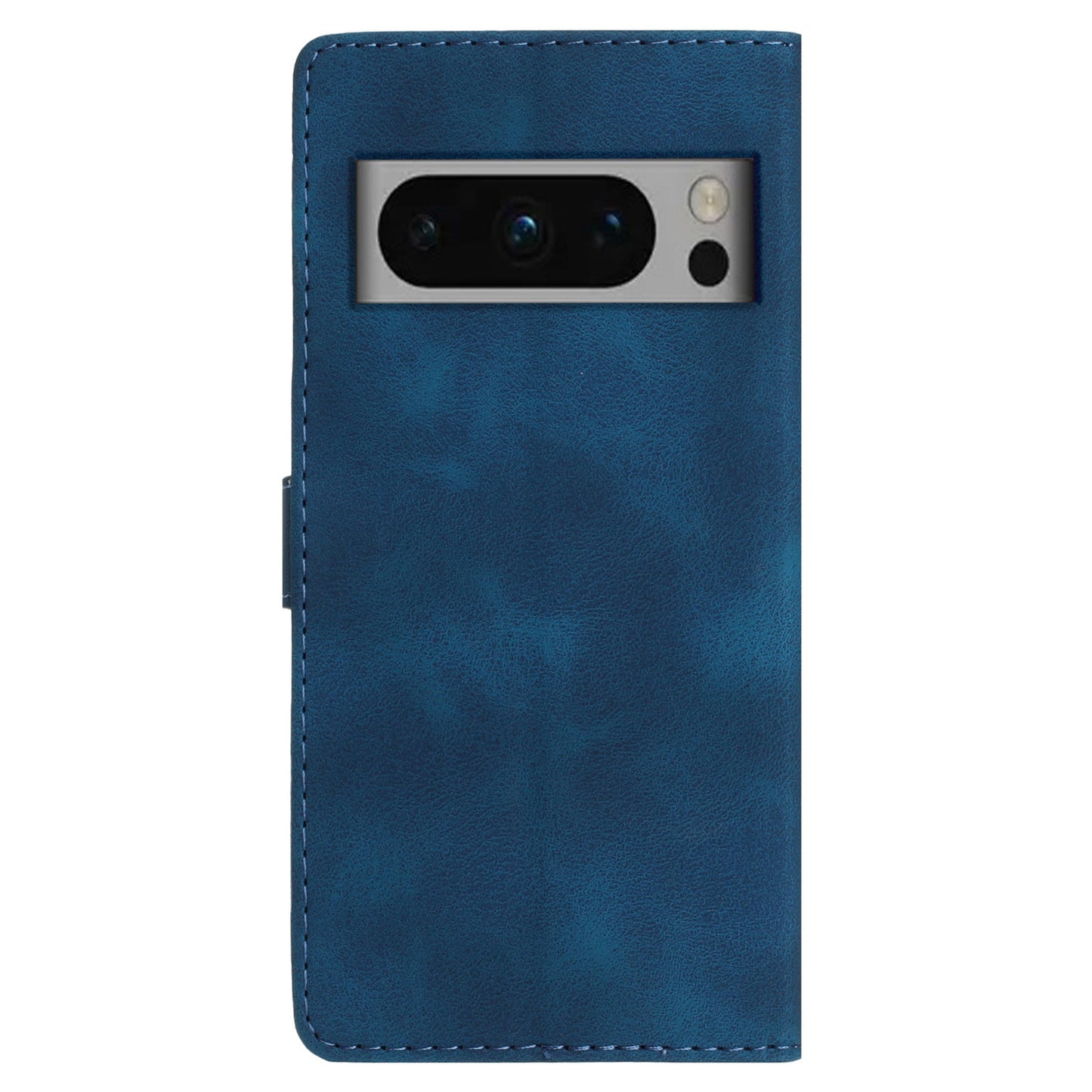 For Google Pixel 8 Pro Shockproof Smartphone Case Imprinted Flower Leather Stand Phone Cover Wallet