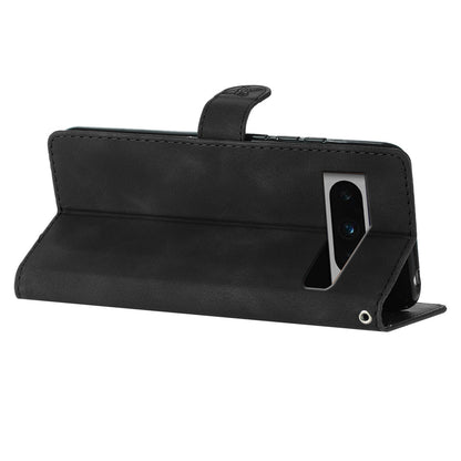 For Google Pixel 8 Pro Shockproof Smartphone Case Imprinted Flower Leather Stand Phone Cover Wallet