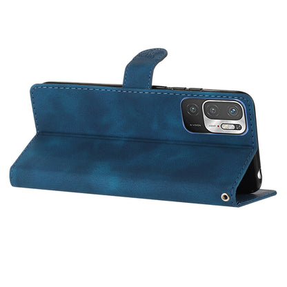 For Xiaomi Redmi Note 10 5G / Redmi Note 10T 5G / Poco M3 Pro 5G / 4G Leather Phone Cover Imprinted Flower Wallet Stand Phone Case