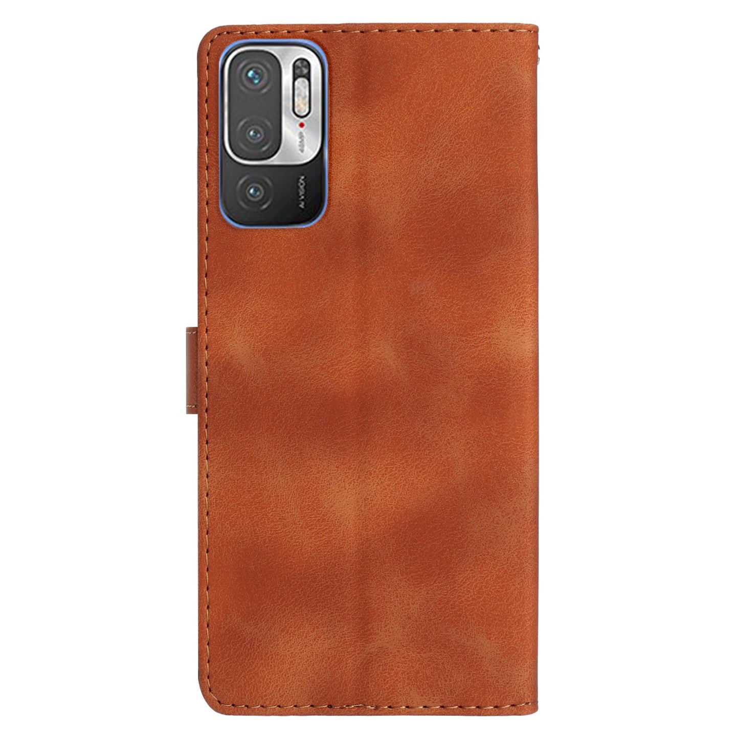 For Xiaomi Redmi Note 10 5G / Redmi Note 10T 5G / Poco M3 Pro 5G / 4G Leather Phone Cover Imprinted Flower Wallet Stand Phone Case