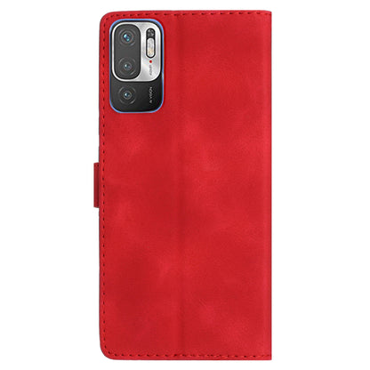 For Xiaomi Redmi Note 10 5G / Redmi Note 10T 5G / Poco M3 Pro 5G / 4G Leather Phone Cover Imprinted Flower Wallet Stand Phone Case