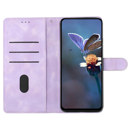 For Xiaomi 11T Pro 5G / 11T 5G Phone Cover Shell TPU+PU Leather Wallet Stand Imprinted Flower Cell Phone Case