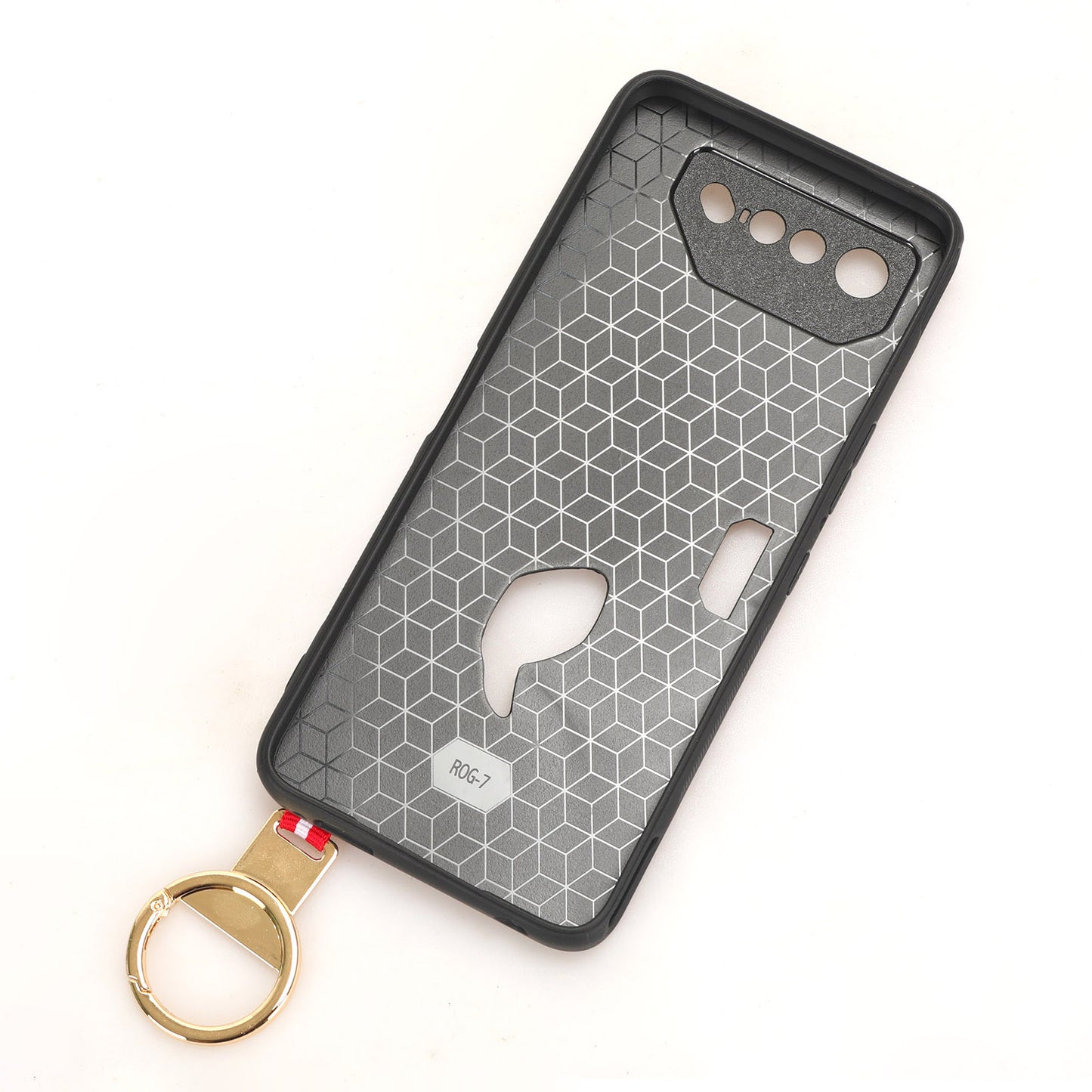 For Asus ROG Phone 7 5G Wristband Kickstand Phone Case PU Leather Coated PC+TPU Cover with Bottle Opener