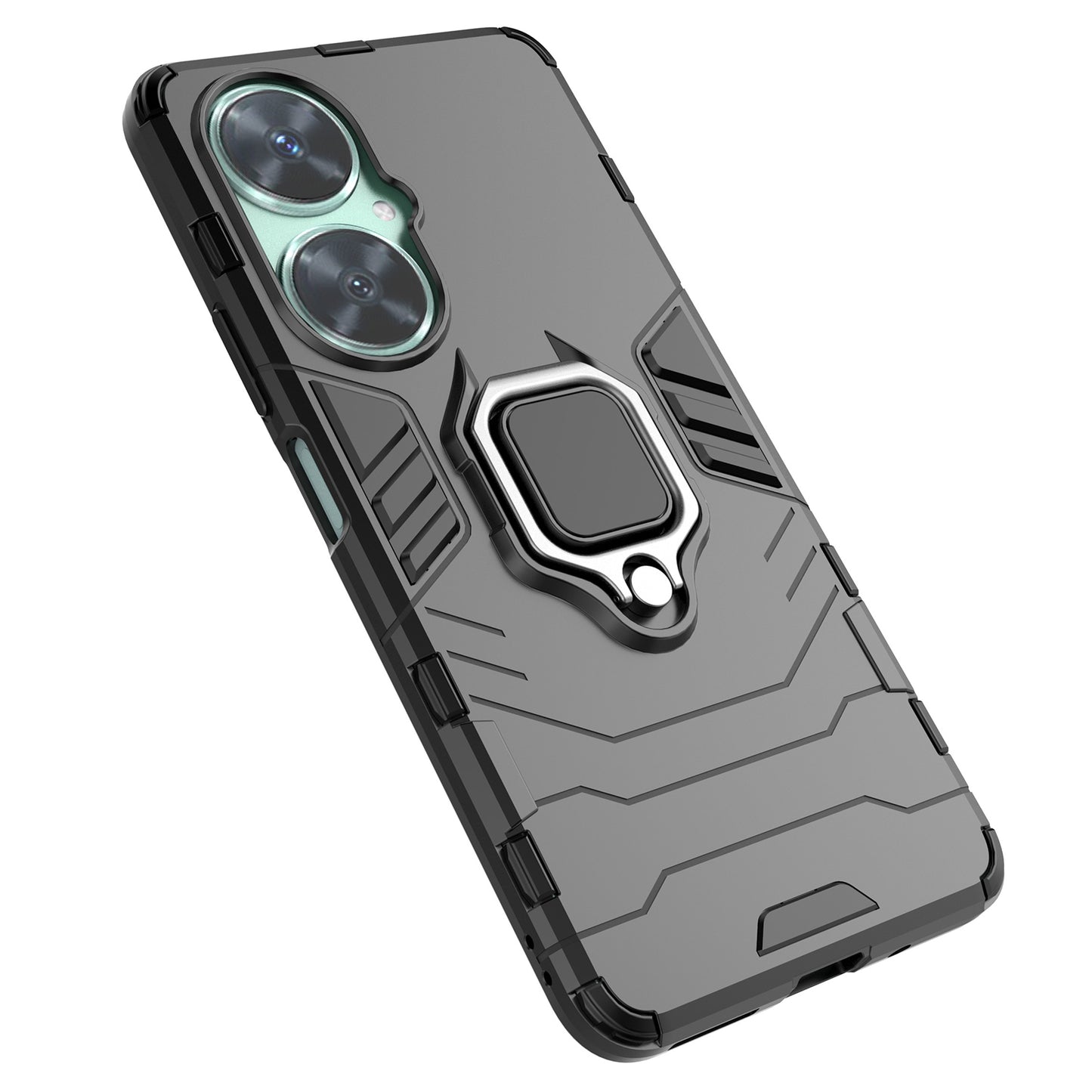 For Huawei Nova 11i Soft TPU Hard PC Phone Case Kickstand Shockproof Cover
