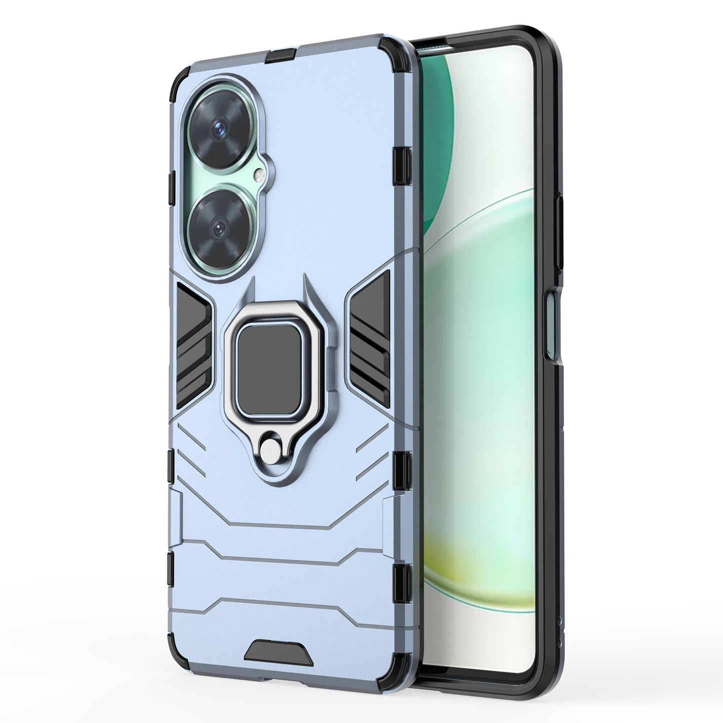 For Huawei Nova 11i Soft TPU Hard PC Phone Case Kickstand Shockproof Cover