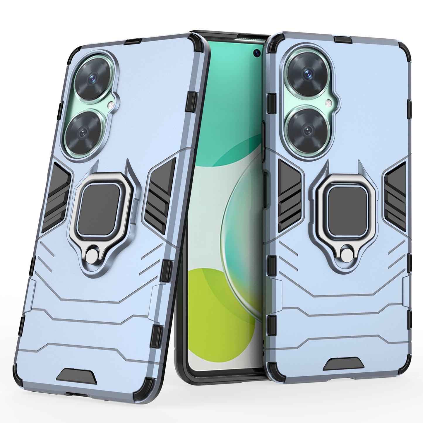 For Huawei Nova 11i Soft TPU Hard PC Phone Case Kickstand Shockproof Cover