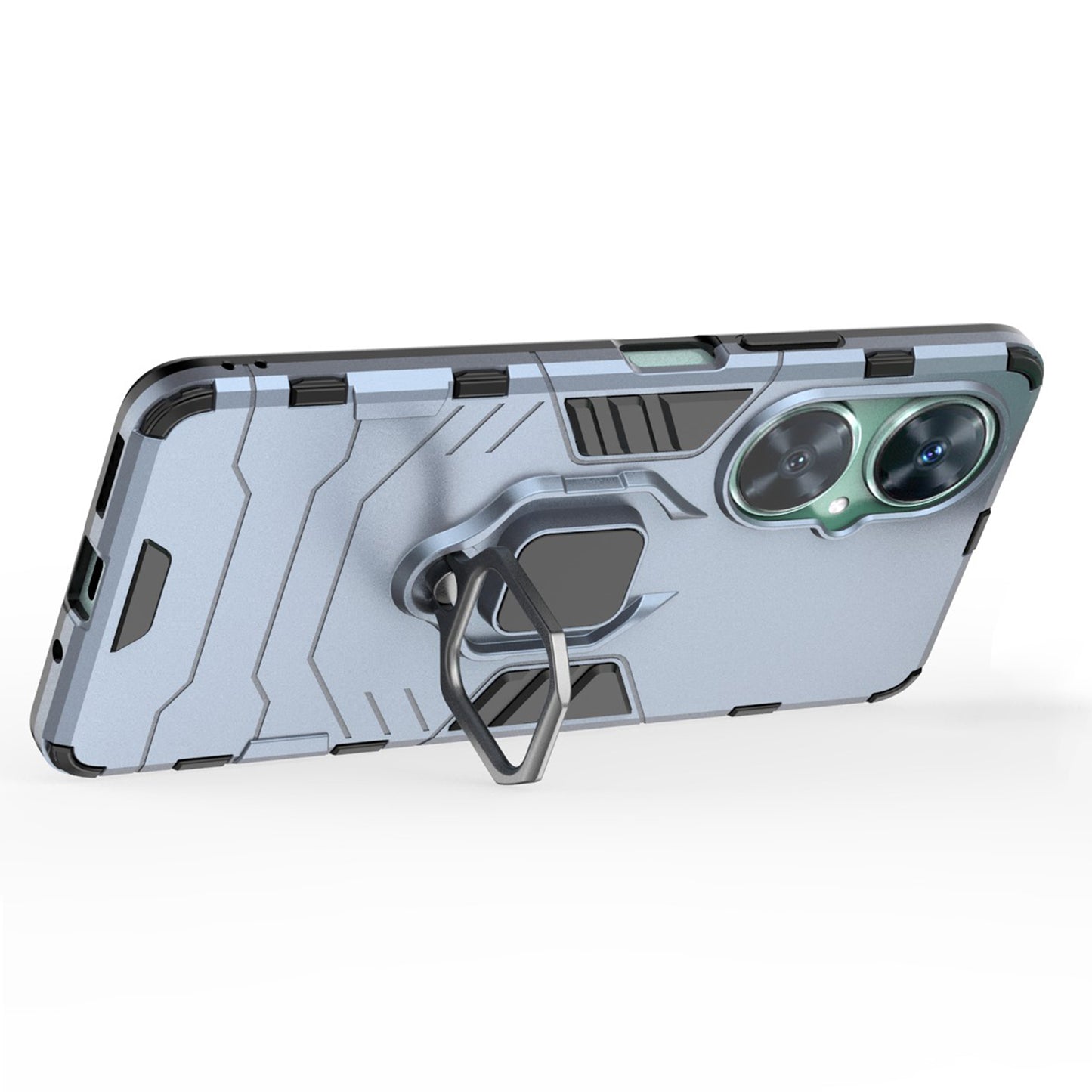 For Huawei Nova 11i Soft TPU Hard PC Phone Case Kickstand Shockproof Cover