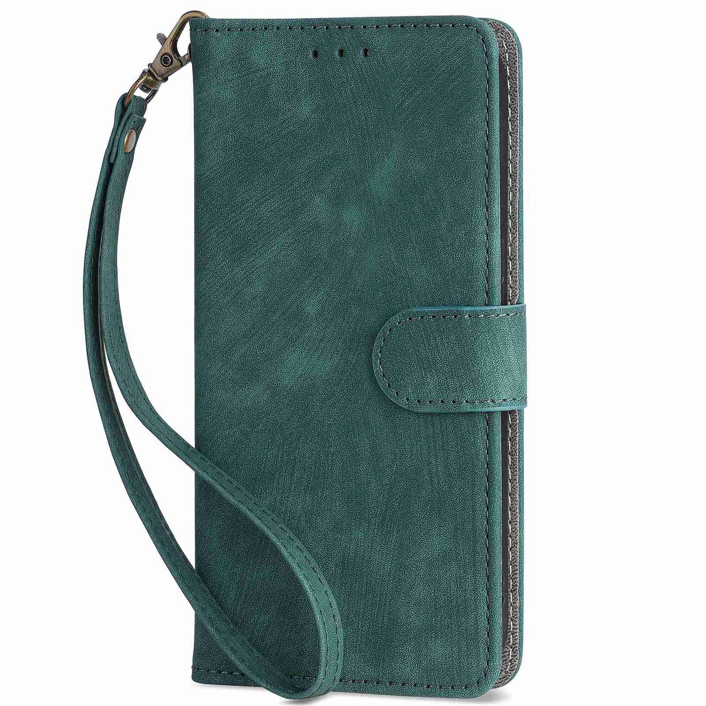 RFID Blocking Wallet Cover for Motorola Edge 40 5G , PU Leather Stand Phone Protective Case with Strap
