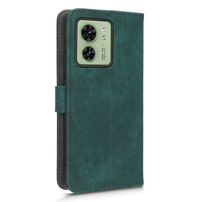 RFID Blocking Wallet Cover for Motorola Edge 40 5G , PU Leather Stand Phone Protective Case with Strap