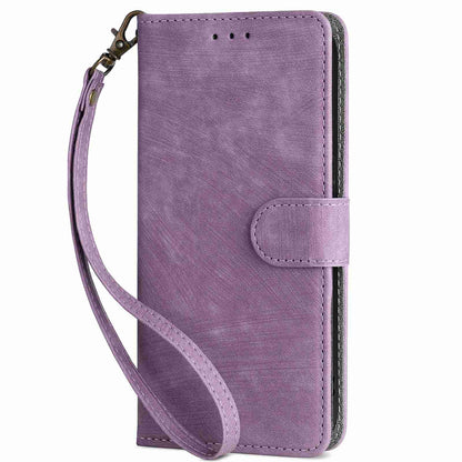 RFID Blocking Wallet Cover for Motorola Edge 40 5G , PU Leather Stand Phone Protective Case with Strap