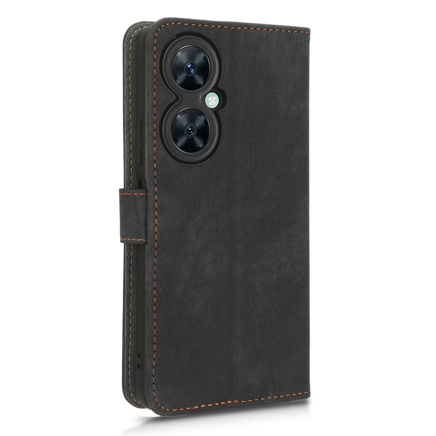 For Huawei Nova 11i / Maimang 20 / Enjoy 60 Pro PU Leather RFID Blocking Wallet Cover Stand Phone Case with Strap