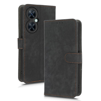 For Huawei Nova 11i / Maimang 20 / Enjoy 60 Pro PU Leather RFID Blocking Wallet Cover Stand Phone Case with Strap