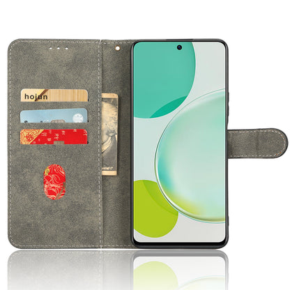 For Huawei Nova 11i / Maimang 20 / Enjoy 60 Pro PU Leather RFID Blocking Wallet Cover Stand Phone Case with Strap