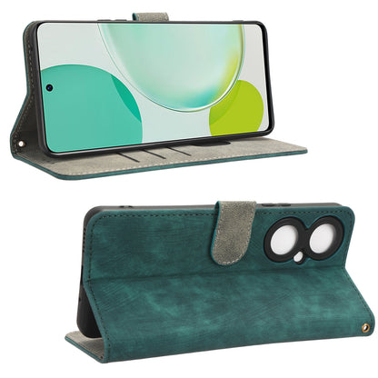 For Huawei Nova 11i / Maimang 20 / Enjoy 60 Pro PU Leather RFID Blocking Wallet Cover Stand Phone Case with Strap