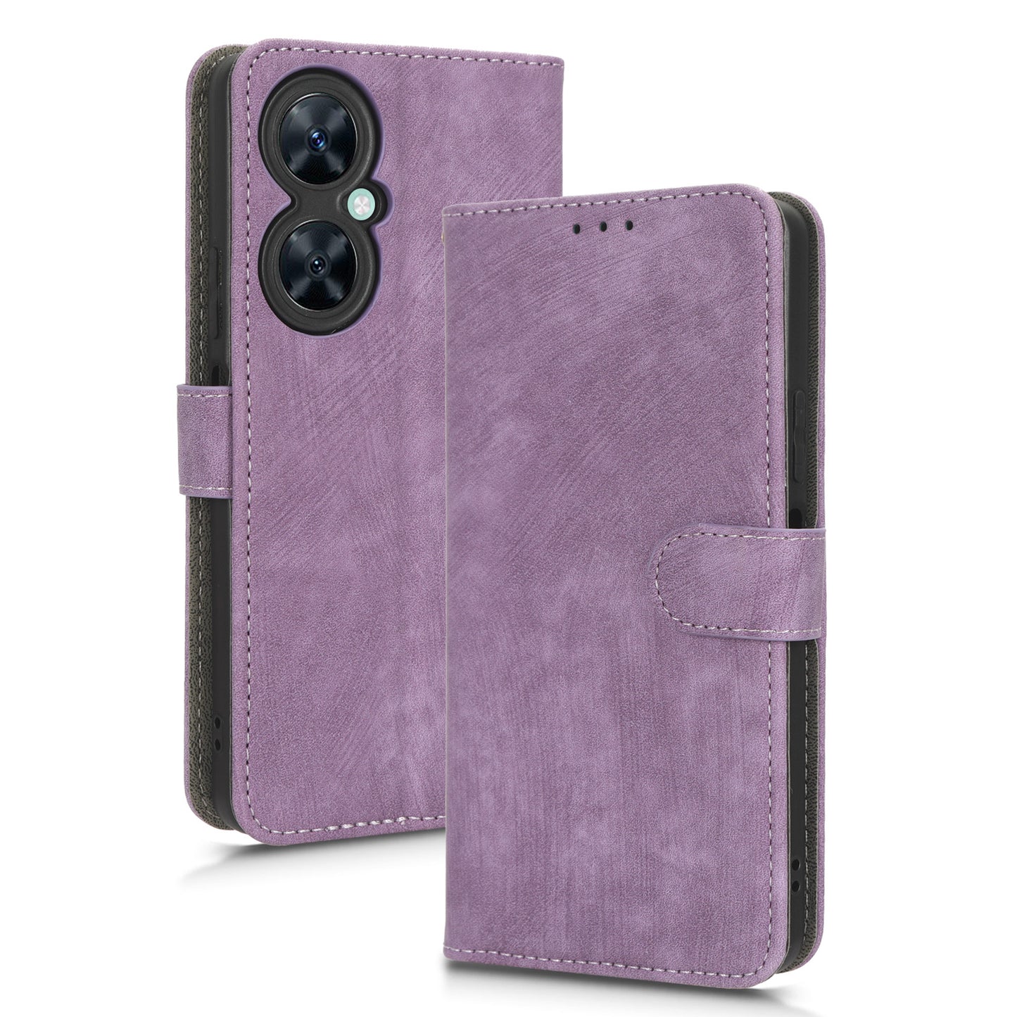 For Huawei Nova 11i / Maimang 20 / Enjoy 60 Pro PU Leather RFID Blocking Wallet Cover Stand Phone Case with Strap