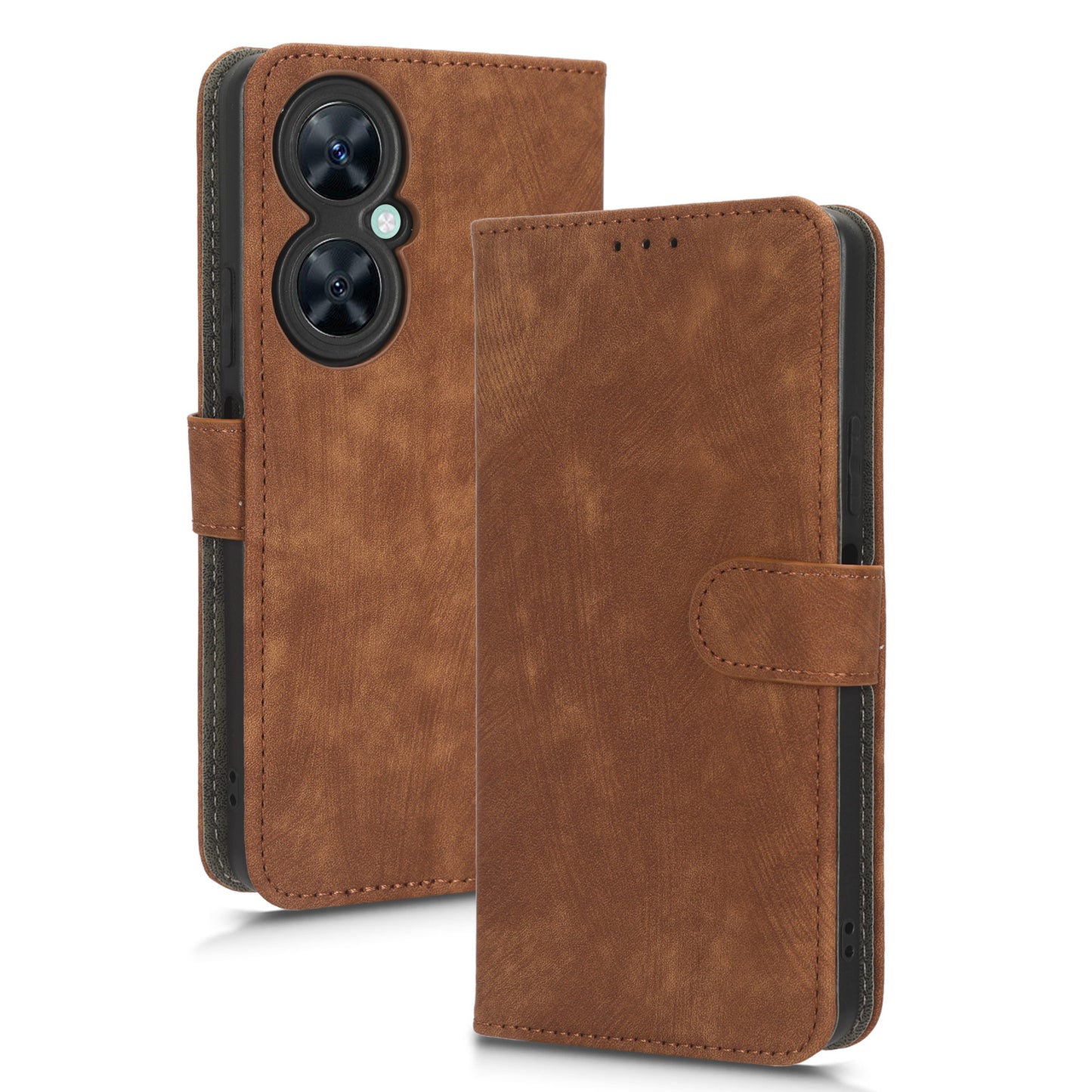 For Huawei Nova 11i / Maimang 20 / Enjoy 60 Pro PU Leather RFID Blocking Wallet Cover Stand Phone Case with Strap