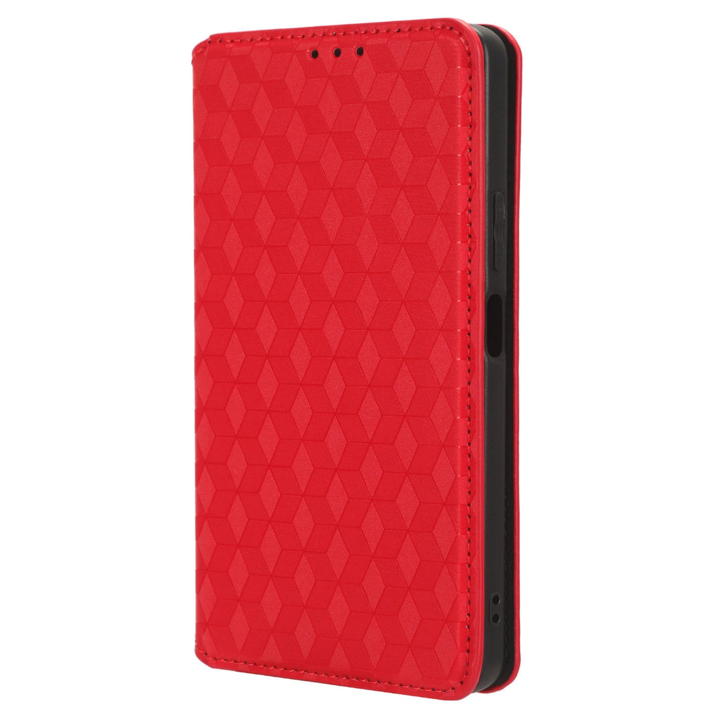 For Huawei Nova 11i / Maimang 20 / Enjoy 60 Pro Stand Wallet PU Leather Rhombus Imprinted Anti-drop Phone Cover