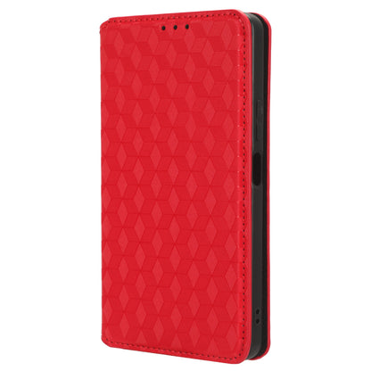 For Huawei Nova 11i / Maimang 20 / Enjoy 60 Pro Stand Wallet PU Leather Rhombus Imprinted Anti-drop Phone Cover