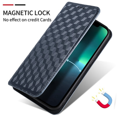 For Huawei Nova 11i / Maimang 20 / Enjoy 60 Pro Stand Wallet PU Leather Rhombus Imprinted Anti-drop Phone Cover