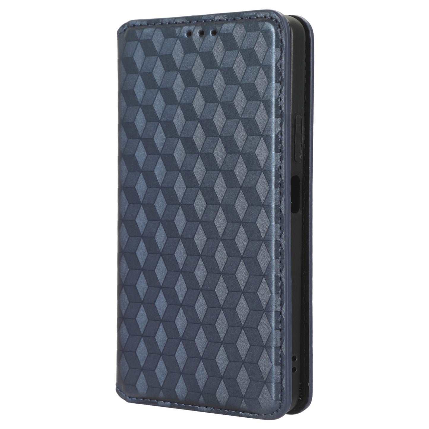 For Huawei Nova 11i / Maimang 20 / Enjoy 60 Pro Stand Wallet PU Leather Rhombus Imprinted Anti-drop Phone Cover