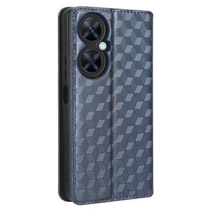 For Huawei Nova 11i / Maimang 20 / Enjoy 60 Pro Stand Wallet PU Leather Rhombus Imprinted Anti-drop Phone Cover