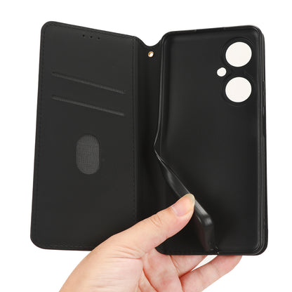 For Huawei Nova 11i / Maimang 20 / Enjoy 60 Pro Stand Wallet PU Leather Rhombus Imprinted Anti-drop Phone Cover