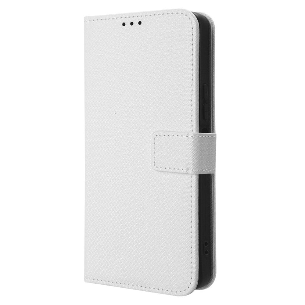For vivo Y36 4G / Y36 5G / Y78 5G (China) Mobile Phone Case Stand Wallet PU Leather Shell Diamond Texture Phone Cover