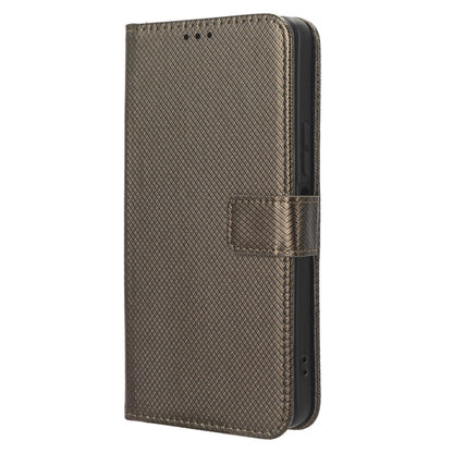 For vivo Y36 4G / Y36 5G / Y78 5G (China) Mobile Phone Case Stand Wallet PU Leather Shell Diamond Texture Phone Cover