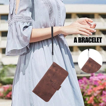 PU Leather Phone Case for iPhone 14 , Imprinted Musical Notation Wallet Stand Cell Phone Cover