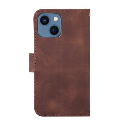 PU Leather Phone Case for iPhone 14 , Imprinted Musical Notation Wallet Stand Cell Phone Cover