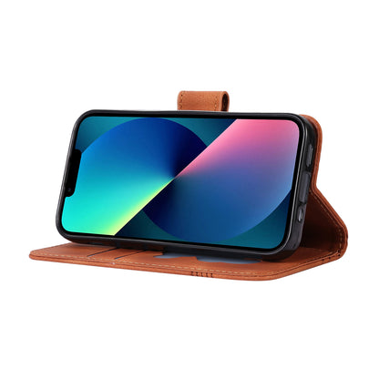 PU Leather Phone Case for iPhone 14 , Imprinted Musical Notation Wallet Stand Cell Phone Cover