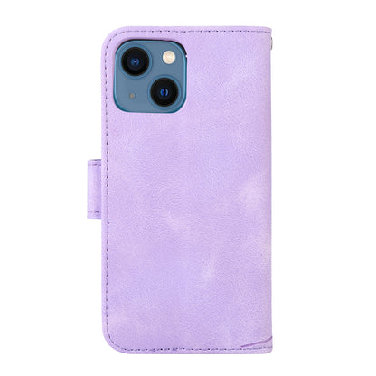 PU Leather Phone Case for iPhone 14 , Imprinted Musical Notation Wallet Stand Cell Phone Cover