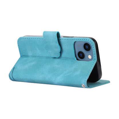 PU Leather Phone Case for iPhone 14 , Imprinted Musical Notation Wallet Stand Cell Phone Cover