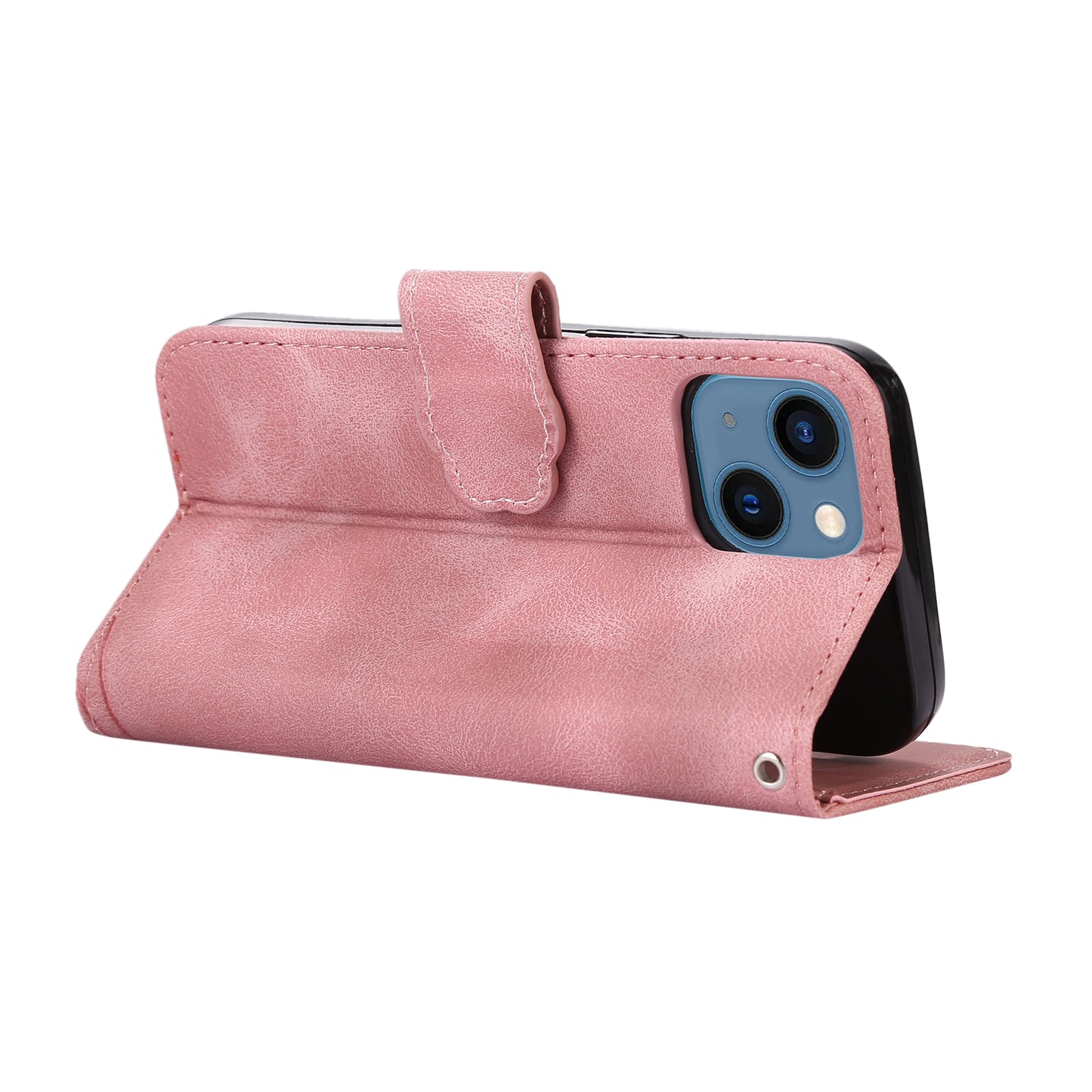 PU Leather Phone Case for iPhone 14 , Imprinted Musical Notation Wallet Stand Cell Phone Cover
