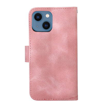 PU Leather Phone Case for iPhone 14 , Imprinted Musical Notation Wallet Stand Cell Phone Cover