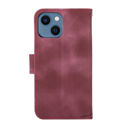 PU Leather Phone Case for iPhone 14 , Imprinted Musical Notation Wallet Stand Cell Phone Cover