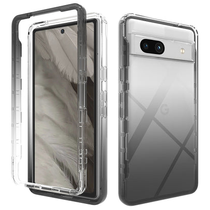 Gradient Phone Case for Google Pixel 7a , TPU + PC Drop Resistant Protective Cover
