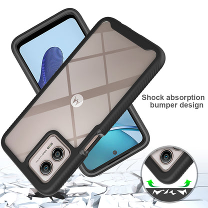 Phone Case for Motorola Moto G53 5G 3-in-1 Detachable Phone Case with PET Screen Protector