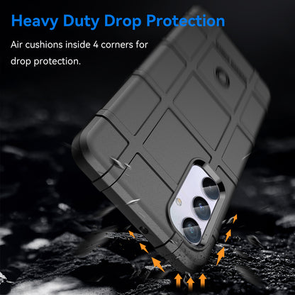 For Samsung Galaxy M54 5G / F54 5G Soft TPU Phone Case Square Grid Texture Phone Cover