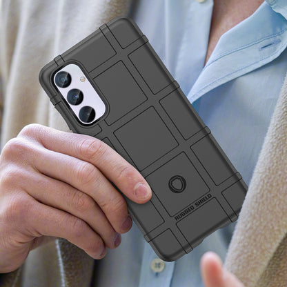 For Samsung Galaxy M54 5G / F54 5G Soft TPU Phone Case Square Grid Texture Phone Cover