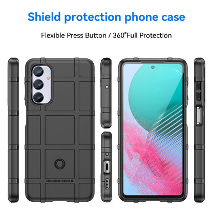 For Samsung Galaxy M54 5G / F54 5G Soft TPU Phone Case Square Grid Texture Phone Cover