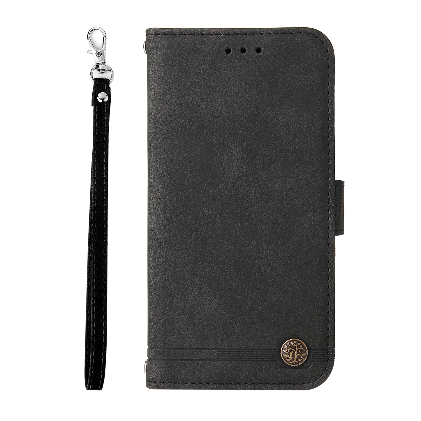 For Xiaomi Redmi Note 12S 4G Skin-touch Phone Case Imprinted Lines Stand PU Leather Wallet Cover