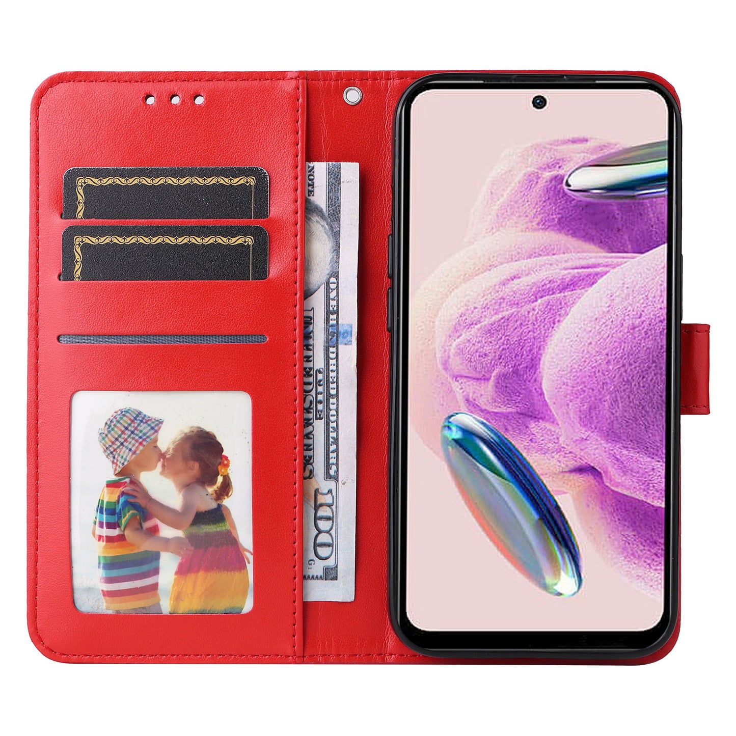 For Xiaomi Redmi Note 12S 4G Anti-Dust PU Leather Flip Phone Case Imprinted Sunflower Stand Wallet Cover