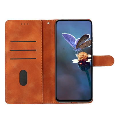 For Samsung Galaxy M52 5G Anti-drop Imprinted Flower Phone Case Wallet Stand Leather Cover