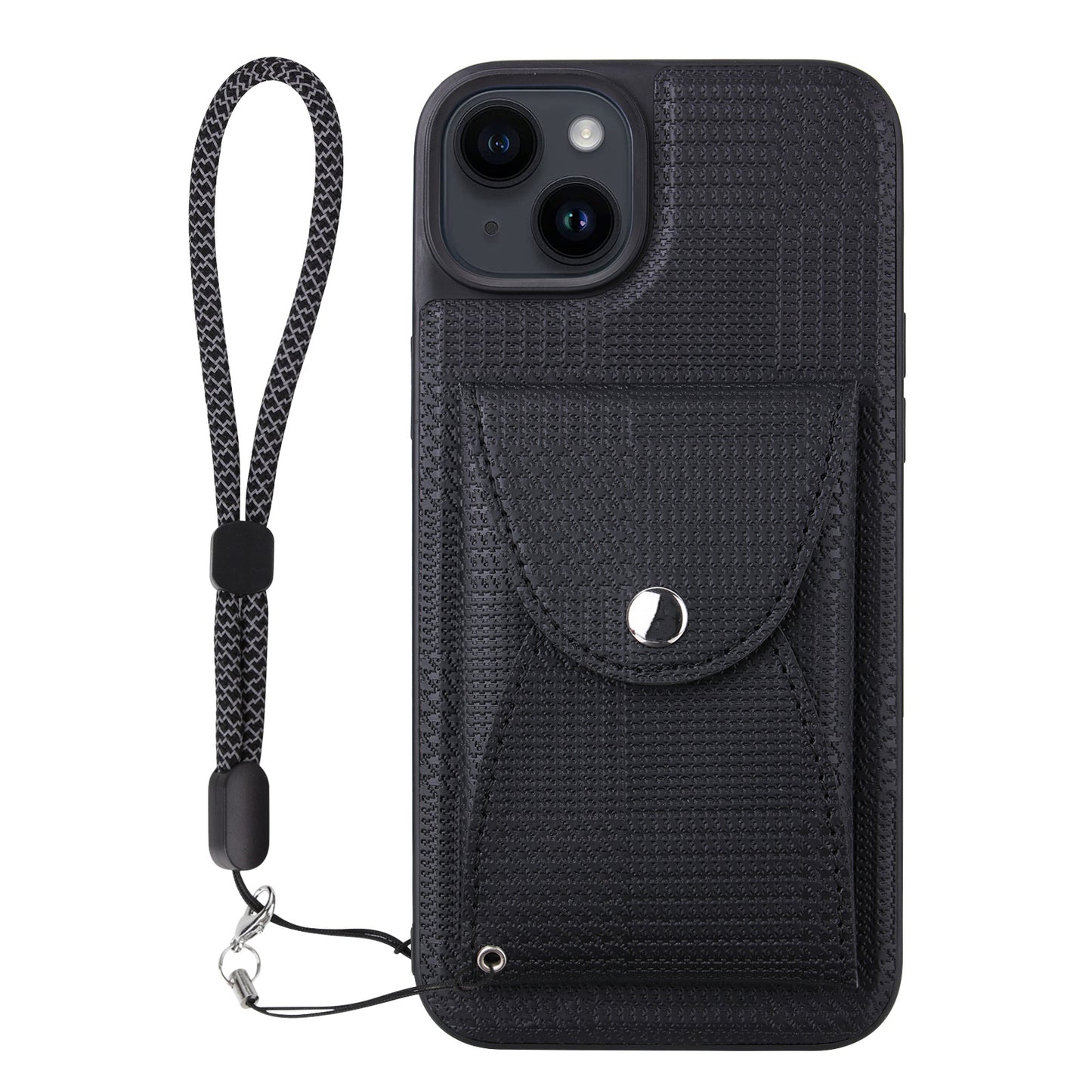 VILI TH Pouch Series For iPhone 14 Plus PC+TPU+PU Leather Phone Cover Detachable Magnetic Wallet Case