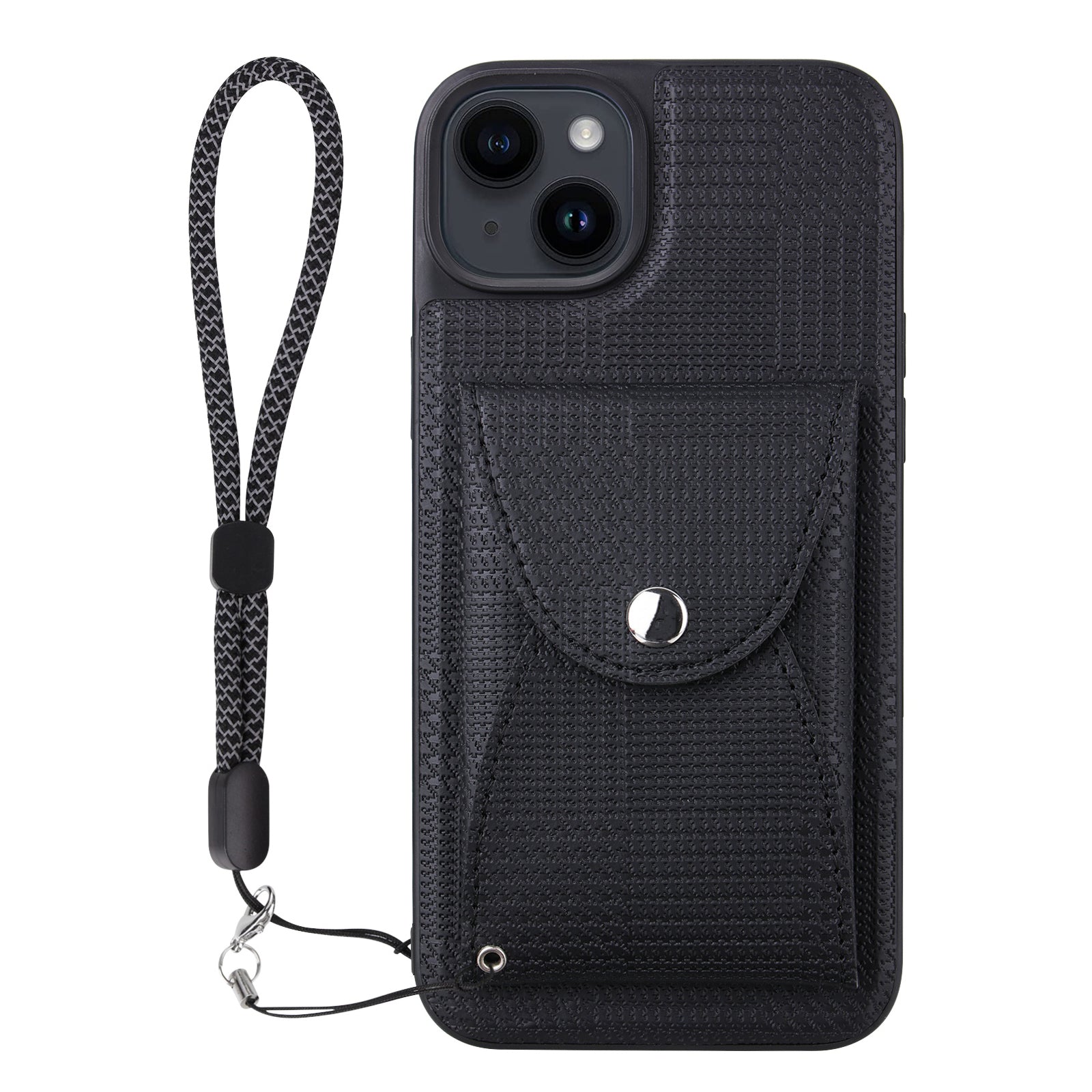 VILI TH Pouch Series For iPhone 14 Plus PC+TPU+PU Leather Phone Cover Detachable Magnetic Wallet Case